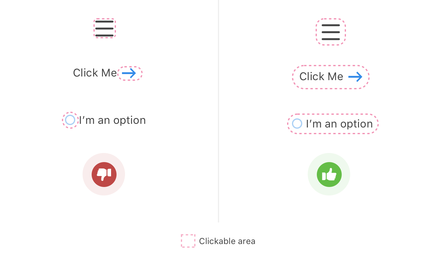 create a custom map with clickable links