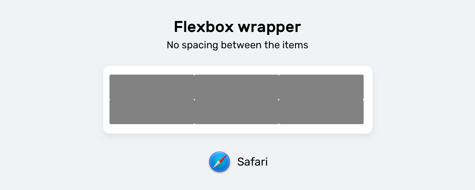 flex gap safari support
